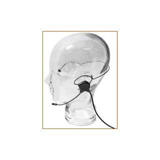 Leichtes Hinterkopf-Headset, ATEX, mit 4 poligem Stecker